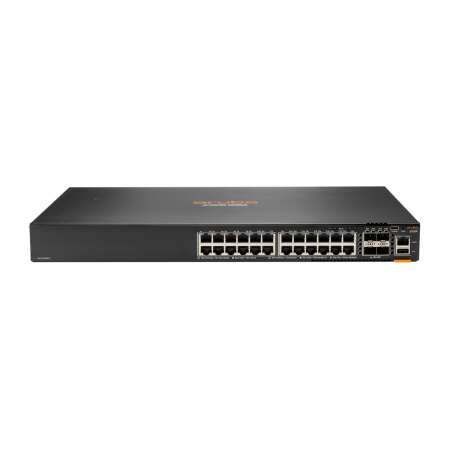 HPE Aruba Networking Aruba CX 6200F 24G 4SFP+, Managed, L3, Gigabit Ethernet (10/100/1000), Rack-Einbau, 1U