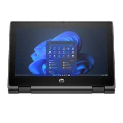 HP Pro Fortis Flip G1i, 8 GB DDR5, 256GB PCIe SSD, 11.6" HD 1366x768 Touchscreen 250nits, Intel Graphics, Win11 Pro, Silber, 1 Jahr Bring‑In Garantie