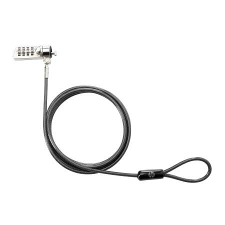 HP Essential Kombinationsschloss, 1,22 m, Zahlenschloss, Galvanisiertes Stahl, Schwarz Die eingeschränkte Optionsgarantie ist eine Garantie mit einem (1) Jahr Laufzeit (HP Option Limited Warranty Period) mit Teileaustausch für alle Optionen von HP oder Co