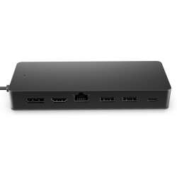HP Universeller USB-C-Multiport-Hub, Kabelgebunden, USB 3.2 Gen 2 (3.1 Gen 2) Type-C, 10,100,1000 Mbit/s, Schwarz, 4K Ultra HD, 60 Hz 1 Jahr beschränkte Garantie
