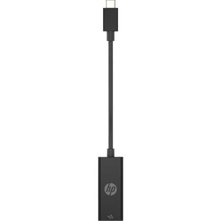 HP USB-C-an-RJ45 G2-Adapter, Kabelgebunden, USB Typ-C, Schwarz, Haus, Windows 10, Windows 11, ChromeOS Umfasst 1 Jahr beschränkte HP Standardgarantie