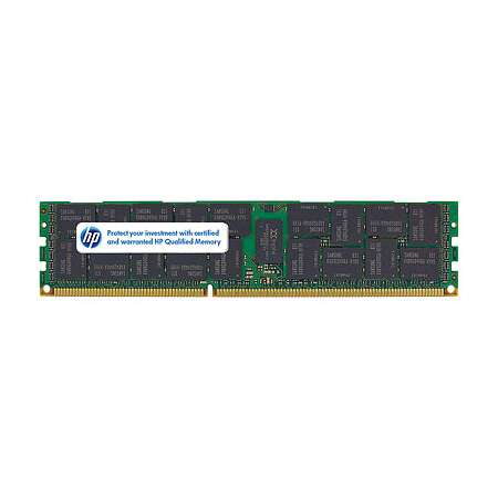 HPE HP 4GB (1x4GB) Single Rank x4 PC3L-12800R (DDR3-1600) Registered CAS-11 Low Voltage Memory Kit, 4 GB, 1 x 4 GB, DDR3, 1600 MHz, 240-pin DIMM