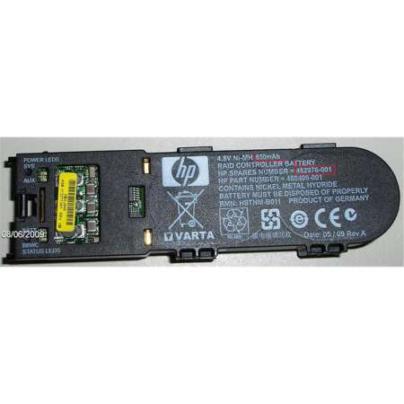 HPE 462976-001, RAID-Controller, Nickel-Metallhydrid (NiMH), 650 mAh, Schwarz, 4,8 V, 1 Stück(e) SAS1 - SCSI