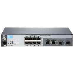 HPE Aruba Networking 2530-8G, Managed, L2, Gigabit Ethernet (10/100/1000), Vollduplex, Rack-Einbau, 1U
