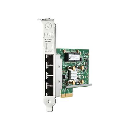 HPE 331T, Eingebaut, Kabelgebunden, PCI Express, Ethernet, 2000 Mbit/s, Grün, Grau