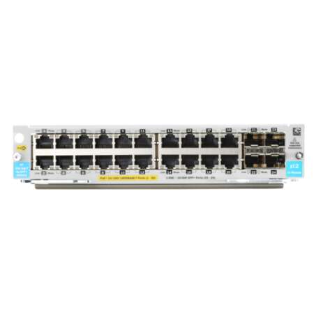 HPE Aruba Networking 20-port 10/100/1000BASE-T PoE+ / 4-port 1G/10GbE SFP+ MACsec v3 zl2 Module. Ethernet Schnittstellen Typ: Gigabit Ethernet, Ethernet LAN Datentransferraten: 10,100,1000 Mbit/s, Kupfer Ethernet Verkabelungstechnologie: 10BASE-T, 100BASE