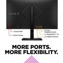 HP OMEN 27 FHD 27" 1920 x 1080, –, –, –, –, –, –, –, Garantie: 3 Jahre vor-Ort Service