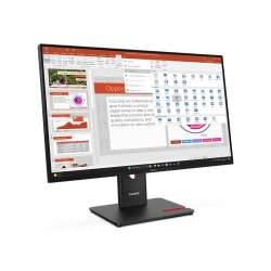 Lenovo ThinkVision T27-40 Monitor. 68,6 cm (27"), Display-AuflÃ¶sung: 1920 x 1080 Pixel,  Full HD,  LED, Reaktionszeit: 6 ms, Natives SeitenverhÃ¤ltnis: 16:9, Bildwinkel, horizontal: 178Â°, Bildwinkel, vertikal: 178Â°. Integrierter USB-Hub, USB-Hub-Versio