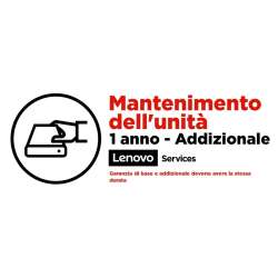 Lenovo 1 Jahr Einbehalten der Festplatte (Erweiterung), 1 Lizenz(en), 1 Jahr(e)