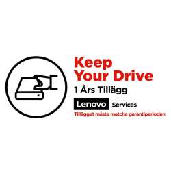 Lenovo 1 Jahr Einbehalten der Festplatte (Erweiterung), 1 Lizenz(en), 1 Jahr(e)