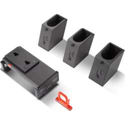 Lenovo DOCKING STATION MOUNTING BRACKET - 27", Schwarz