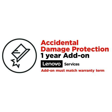 Lenovo 1 Jahr Unfallschutz (Accidental Damage Protection, ADP, Erweiterung), 1 Jahr(e)