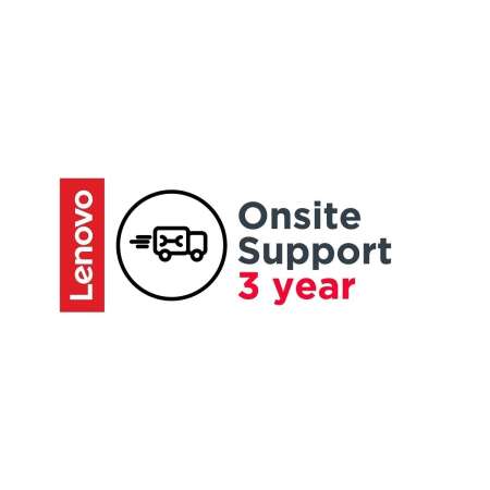 Lenovo 3 Year Onsite Support (Add-On), 3 Jahr(e), Vor Ort, 24x7