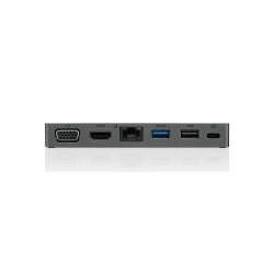 Lenovo 4X90S92381, Kabelgebunden, USB 3.2 Gen 1 (3.1 Gen 1) Type-C, 10,100,1000 Mbit/s, Grau, 5 Gbit/s, 4K Ultra HD