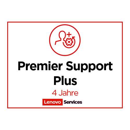 Lenovo WARRANTY 4Y Premier Support Plus, 4 Jahr(e), Vor Ort