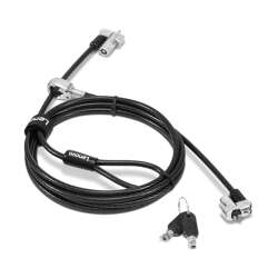 Lenovo 4XE1B81919, 1,8 m, Schlüssel, Schwarz