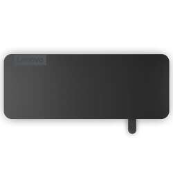 Lenovo 4X11N40212, Kabelgebunden, USB 3.2 Gen 1 (3.1 Gen 1) Type-C, 65 W, Schwarz, Eclipse Black, MicroSD (TransFlash), SD