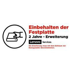 Lenovo 2 Jahre Einbehalten der Festplatte (Erweiterung),...