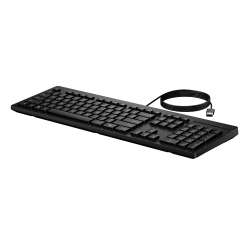 HP 125 G2 USB Wired Keyboard SWIS2, Intel Graphics, Win11 Pro, Silber, 3 Jahre Vor‑Ort Service
