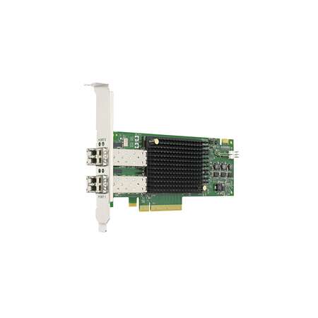 HPE Broadcom LPE32002-M2, Eingebaut, Kabelgebunden, PCI Express, Faser, 3200 Mbit/s, Schwarz, Grün, Grau Glasfaser (LWL) - 3.200 Mbps - LTE