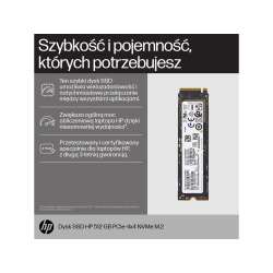 HPE HP 512GB PCIe-4x4 NVMe M.2 SSD, 512 GB, M.2