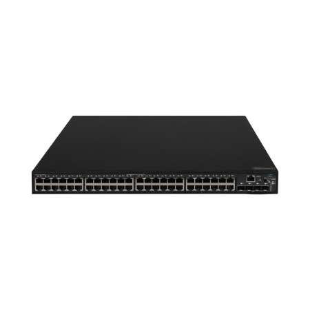 HPE FlexNetwork 5140 48G PoE+ 4SFP+ EI, Managed, L3, Gigabit Ethernet (10/100/1000), Power over Ethernet (PoE), Rack-Einbau, 1U