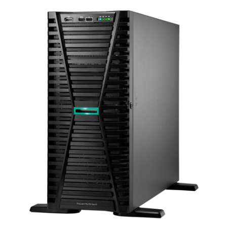 HPE ProLiant ML110 Gen11 5416S 2,0 GHz 16 Kerne 1P 32 GB-R VROC 8SFF 800 W RPS Server, 2 GHz, 5416S, 64 GB, DDR5-SDRAM, 1,92 TB, Turm (4.5U)