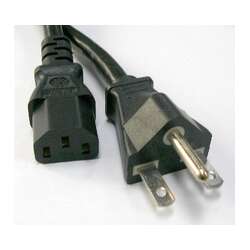 HPE C13-NEMA 6-15P 10A/250V 3.6m Black Power Cord, 3,6 m,...