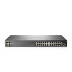 HPE Aruba Networking Aruba 2930F 24G PoE+ 4SFP+ TAA, Managed, L3, Gigabit Ethernet (10/100/1000), Power over Ethernet (PoE), Rack-Einbau, 1U