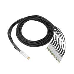 HPE Aruba Networking 200G QSFP-DD to 8x SFP28 3m Direct...