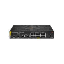 HPE Aruba Networking Aruba 6100 12G Class4 PoE 2G/2SFP+ 139W, Managed, L3, Gigabit Ethernet (10/100/1000), Power over Ethernet (PoE), Rack-Einbau, 1U 6100 12G PoE der Klasse 4 2G/2SFP+ 139 W Switch