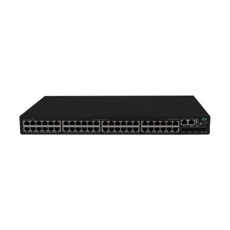 HPE Networking Comware Switch 48p 10M/100M/1G PoE+ 4p SFP+ 1G/10G 5150EI, 176 Gbit/s, 131 Mpps, 1,5 MB, 1200 MHz, 2048 MB, 1024 MB