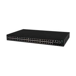 HPE Networking Comware Switch 48p 10M/100M/1G 4p SFP+ 1G/10G 5150EI, 176 Gbit/s, 131 Mpps, 1,5 MB, 1200 MHz, 2048 MB, 1024 MB