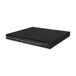 HPE Networking Comware Switch 48p 10M/100M/1G PoE8 4p SFP28 10G/25G 1-slot 5550HI, 696 Gbit/s, 518 Mpps, 90 - 290 V