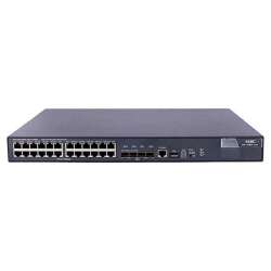 HPE A 5800-24G, Managed, L3, Gigabit Ethernet (10/100/1000), Vollduplex, Rack-Einbau, 1U HPE Renew Produkt,  5800-24G Switch