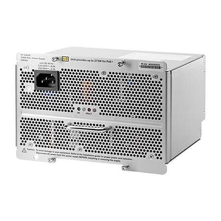 HPE J9828A, Stromversorgung, Silber, 700 W, 110 - 240 V, 189,2 mm, 158,7 mm HPE Renew Produkt,  Plug-In Modul