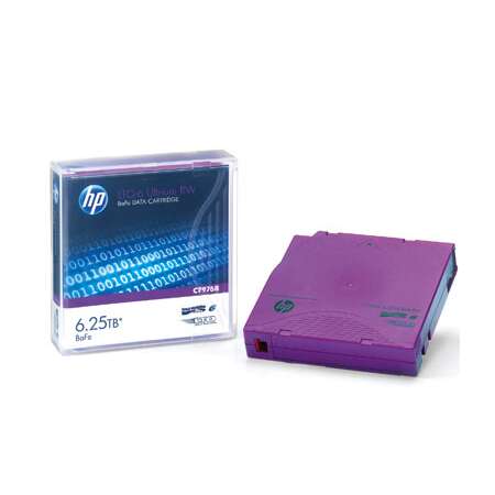 HPE C7976BH, Leeres Datenband, LTO, 6,25 TB, 2,5:1, Violett, 1,26 cm