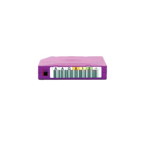 HPE LTO-6 Ultrium 6.25TB RW Custom Labeled 20 Data Cartridges with Cases, Leeres Datenband, LTO, 6,25 TB, 30 Jahr(e), Violett, 400 MB/s