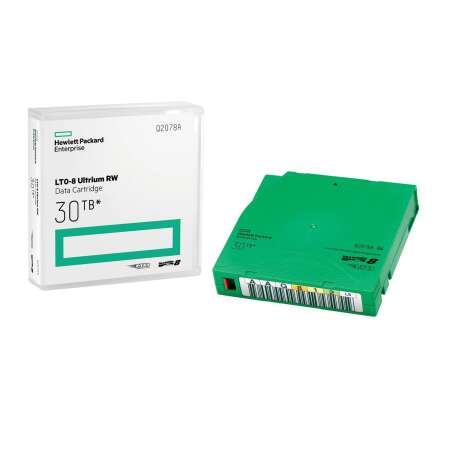 HPE LTO-8 Ultrium 30TB RW Custom Labeled Library Pack 20 Data Cartridges with Cases, Leeres Datenband, LTO, 30 TB, 30 TB, 30 Jahr(e), 525 kBit/Zoll