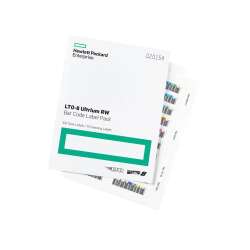 HPE LTO-8 Ultrium RW Bar Code Label Pack, LTO, 30...