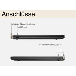 HP Spectre x360 Renew Laptop, 16-aa0739nz Intel Core Ultra 7 155H, 16 GB DDR5, 1TB SSD, 16" 3K OLED Touchscreen 500nits, Intel  Arc GPU, 8 Xe-Cores, Win11 Home, Silber, 1 Jahr Bring‑In Garantie