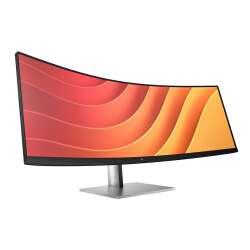 HP E45c G5 Curved Docking (Schwarz), 113 cm (44,5 Zoll) DQHD VA, 100W USB-C Power Delivery, Webcam, 1 Jahr Bring-In Garantie (HP Renew)