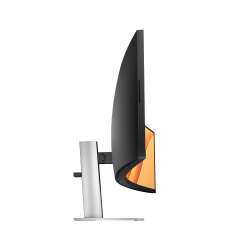 HP E45c G5 Curved Docking (Schwarz), 113 cm (44,5 Zoll) DQHD VA, 100W USB-C Power Delivery, Webcam, 1 Jahr Bring-In Garantie (HP Renew)
