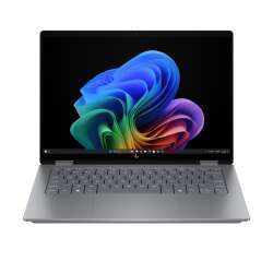 HP OmniBook X Flip aus HP Renew 2-in-1  14-fk0438nz  AMD Ryzen AI 5 340, 16 GB DDR5, 512GB SSD, 14" WUXGA 1920x1200 Touchscreen, AMD Radeon 840M, Win11 Home, Silber, 1 Jahr Bring‑In Garantie