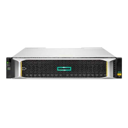 HPE MSA 2060 10GBASE-T iSCSI SFF Storage, 0 TB, HDD+SSD, 5 kg, Rack (2U), Silber, Schwarz HPE Renew Produkt,  MSA 2060 10GBASE-T iSCSI SFF Storage