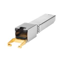 HPE 10GBase-T SFP+ Transceiver, 10000 Mbit/s, SFP+, SFP+, Voll, Aluminium, 13,5 mm HPE Renew Produkt,  10GBase-T SFP+ Transceiver