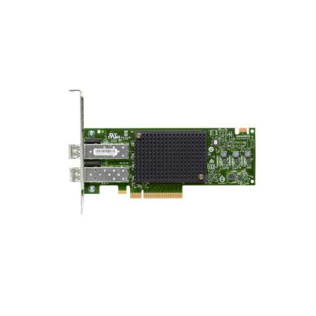 HPE SN1200E 16Gb Dual Port Fibre Channel Host Bus Adapter, Eingebaut, Kabelgebunden, PCI Express, Faser, 16000 Mbit/s, Schwarz, Grün HPE Renew Produkt,  SN1200E 16Gb Dual Port Fibre Channel Host Bus Adapter