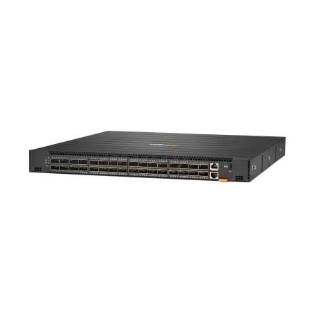 HPE Aruba Networking CX 8325-32C 32p 100G QSFP+/QSFP28 Front-to-Back 6 Fans 2 Power Supply Bundle, Managed, L3, Rack-Einbau, 1U HPE Renew Produkt,  Networking CX 8325-32C 32p 100G QSFP+/QSFP28 Front-to-Back 6 Fans 2 Power Supply Bundle
