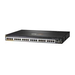 HPE Aruba Networking 2930M 24 Smart Rate PoE Class 6 1-slot Switch, Managed, L3, Gigabit Ethernet (10/100/1000), Power over Ethernet (PoE), Rack-Einbau, 1U HPE Renew Produkt,  Networking 2930M 24 Smart Rate PoE Class 6 1-slot Switch
