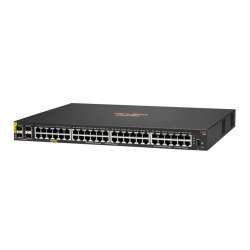 HPE Aruba Networking CX 6100 48G Class4 PoE 4SFP+ 740W, Managed, L3, Gigabit Ethernet (10/100/1000), Power over Ethernet (PoE), Rack-Einbau, Wandmontage